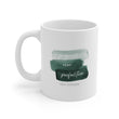 Printify Mug 11oz Progress Over Perfection Mug (11oz)