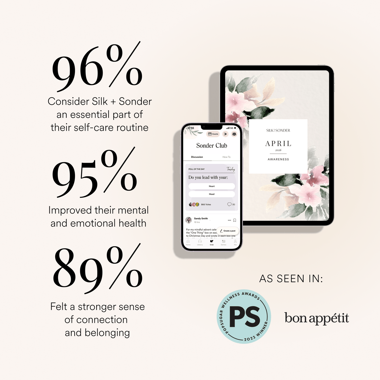 Silk + Sonder Digital Silk + Sonder Membership (1-Month Plan)