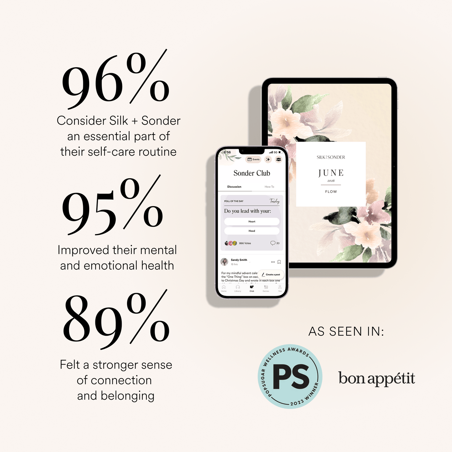 Silk + Sonder Digital Silk + Sonder Membership (1-Month Plan)
