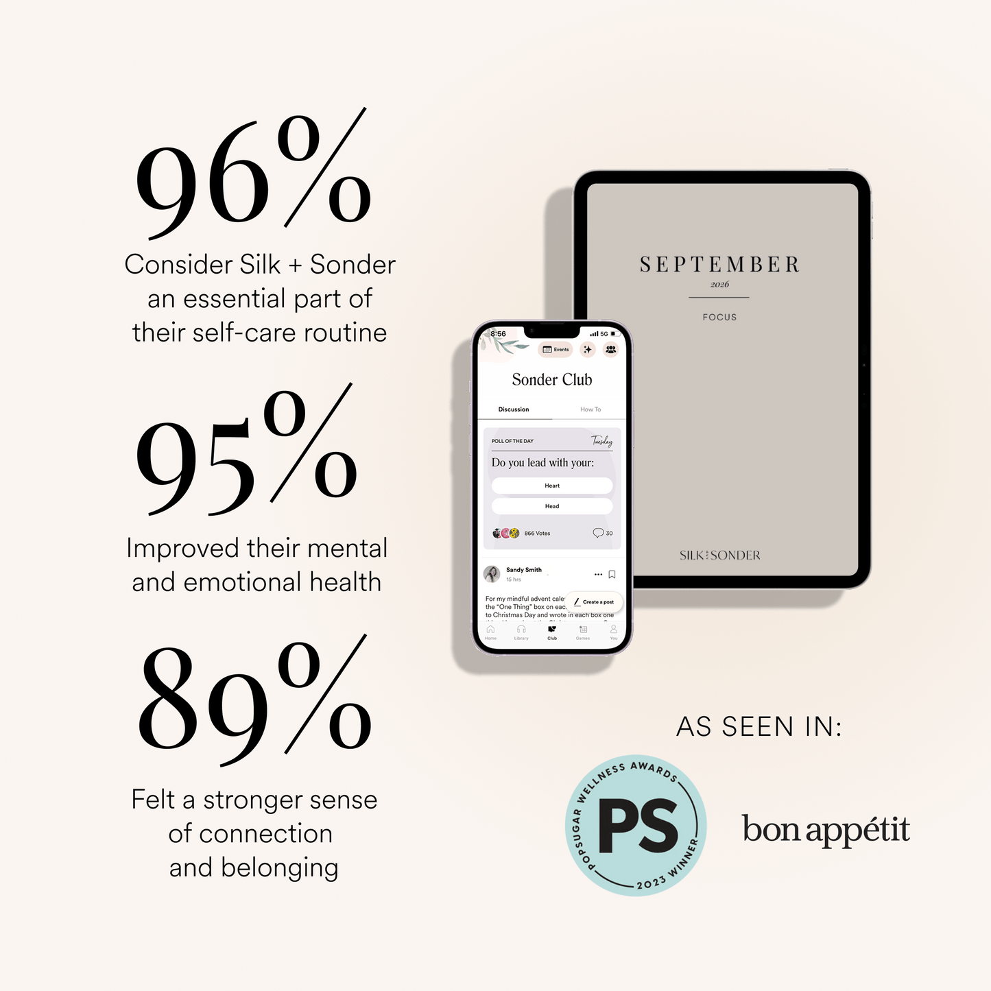 Silk + Sonder Digital Silk + Sonder Membership - Minimalist (12-Month)