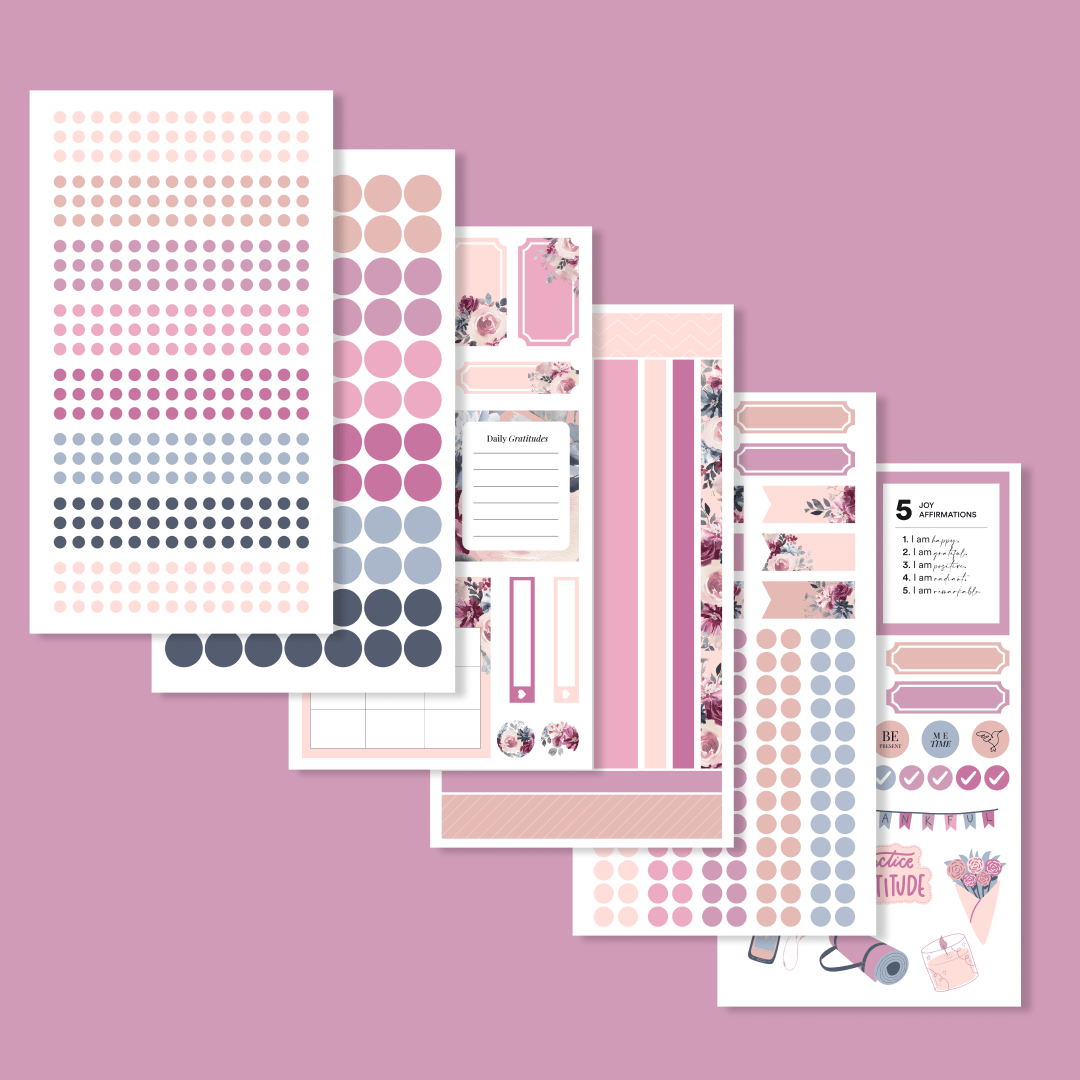 Silk + Sonder Joy Stickers By The Sheet