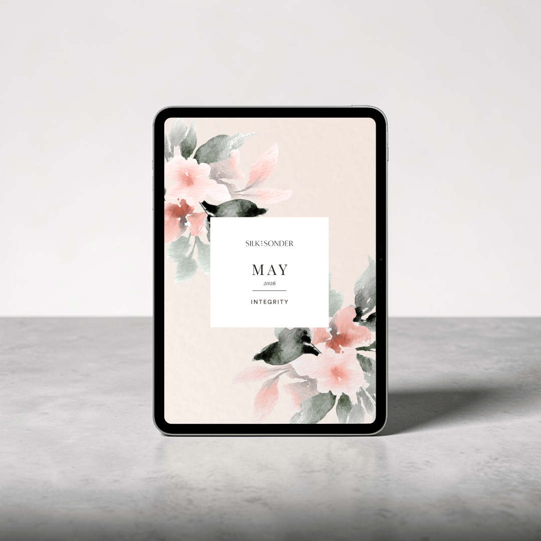 Silk + Sonder May: Digital Monthly Journal