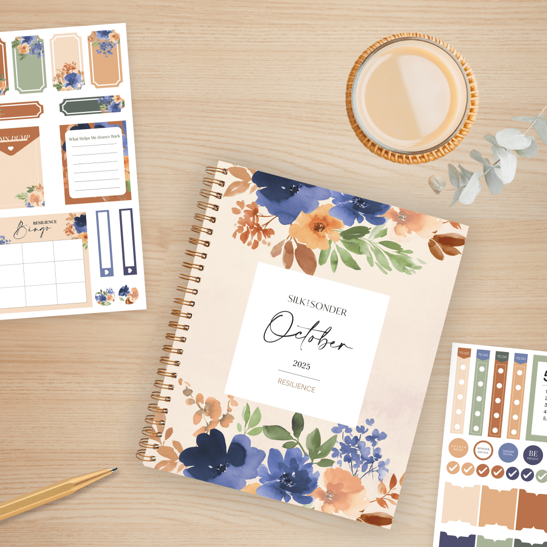 Silk + Sonder Monthly Sticker Pack