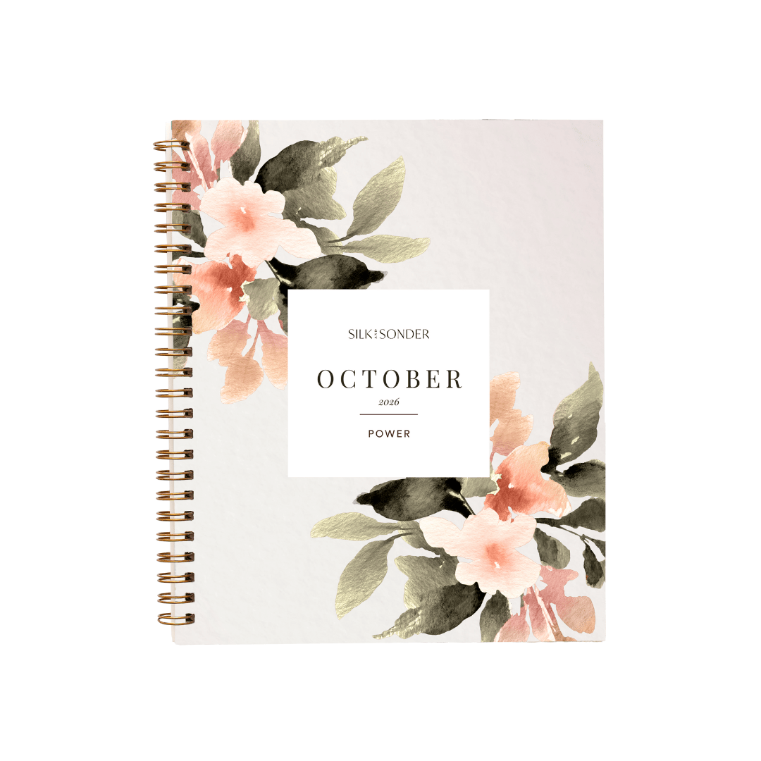 Silk + Sonder October: Monthly Journal