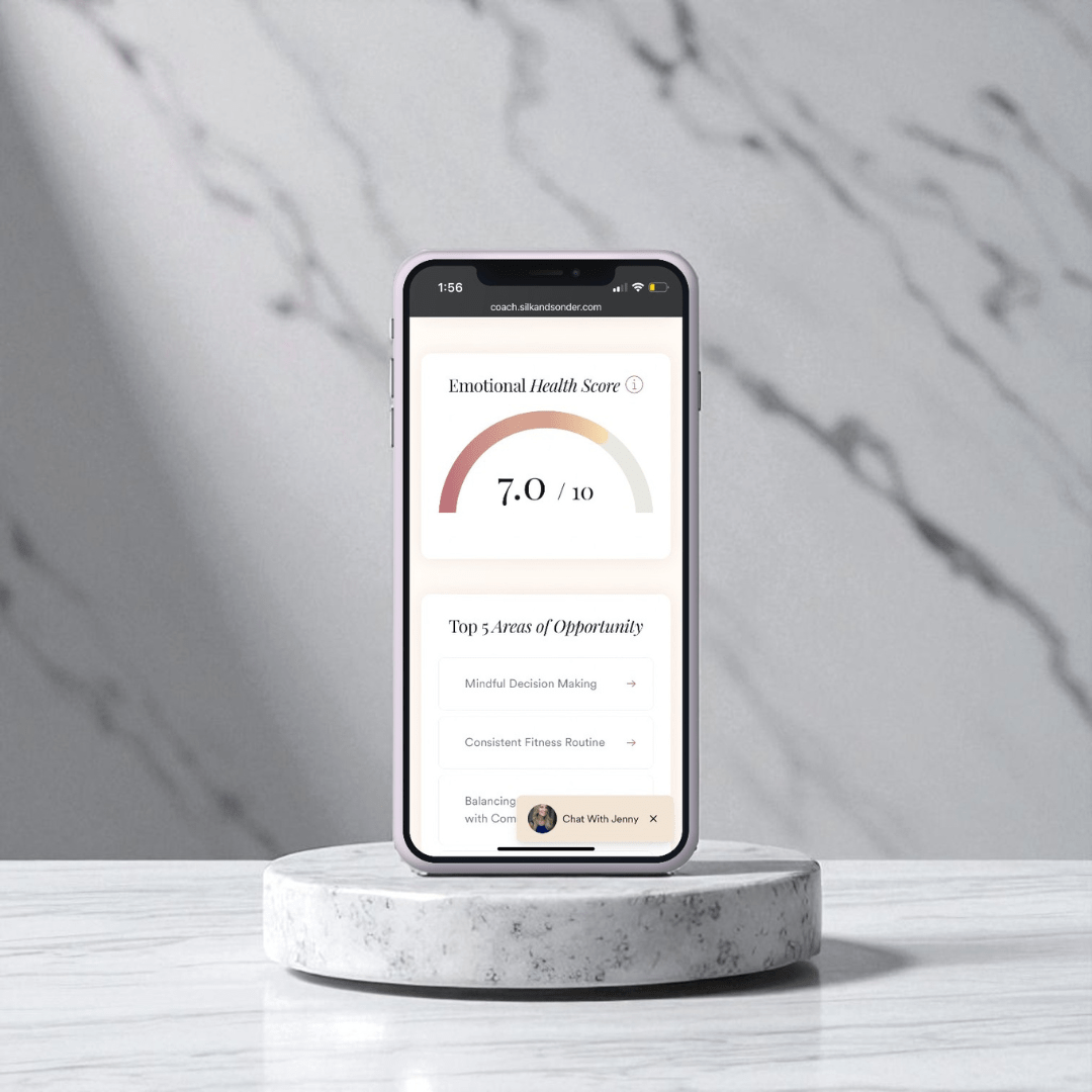 Silk + Sonder Personalized Self Care Plan