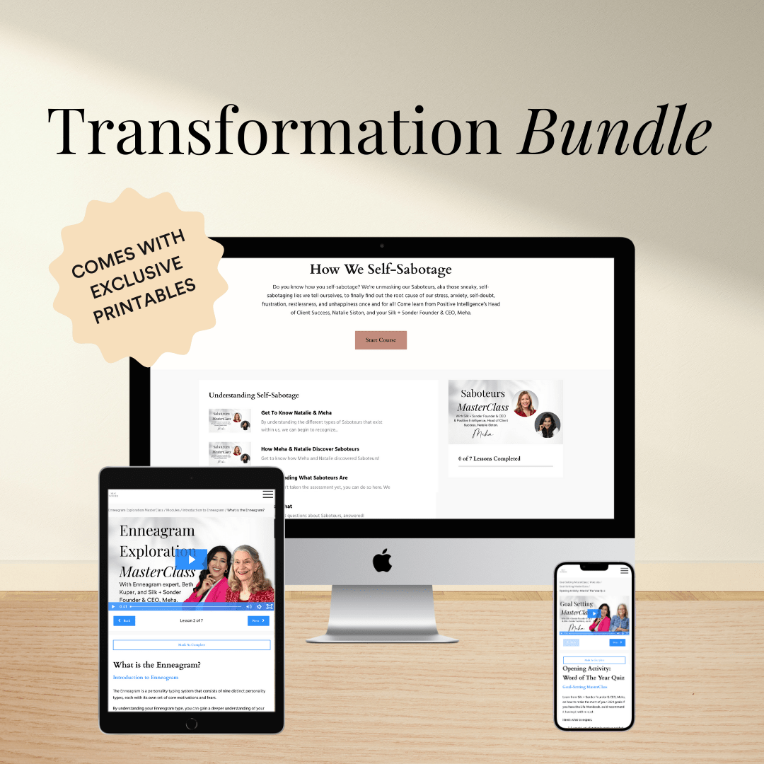 Silk + Sonder Transformation Bundle