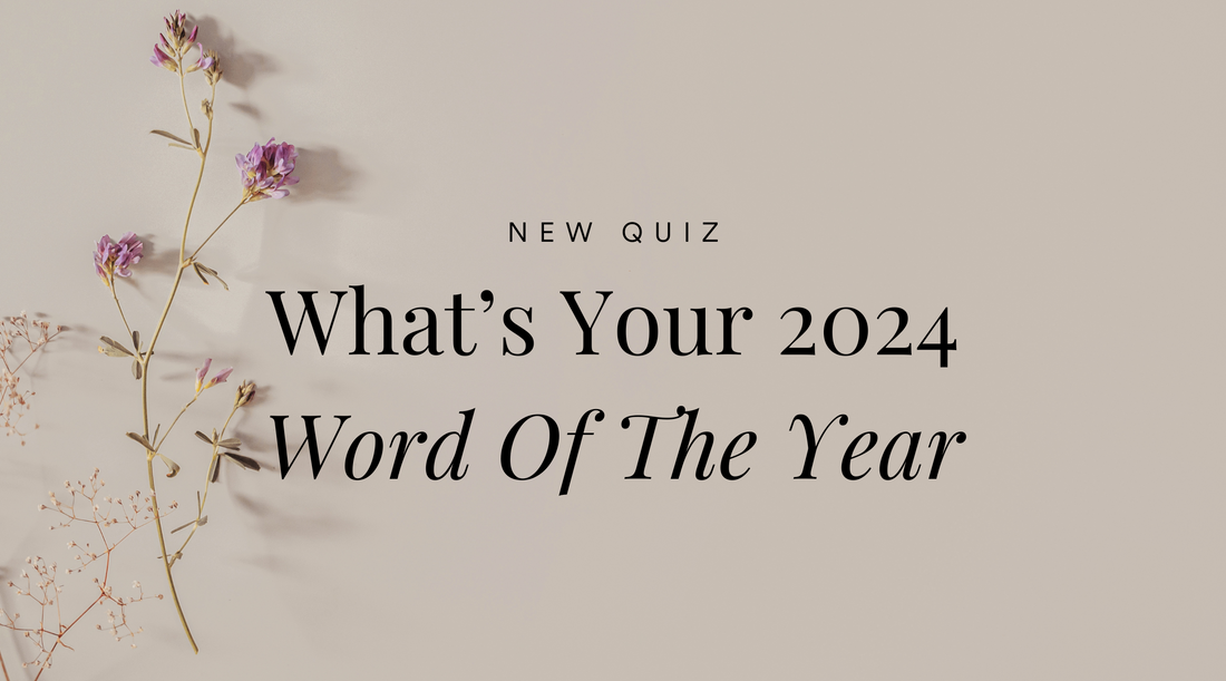 What's Your 2024 Word Of The Year?