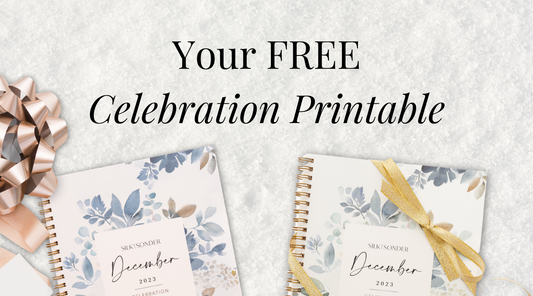 Your FREE Celebration Printable