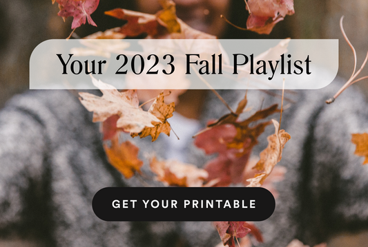 Your Fall Playlist Printable