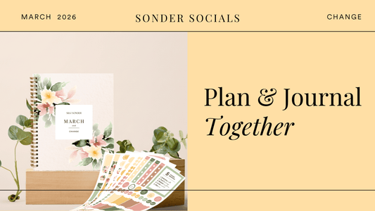 Embrace Change with March Planning & Journaling Classes