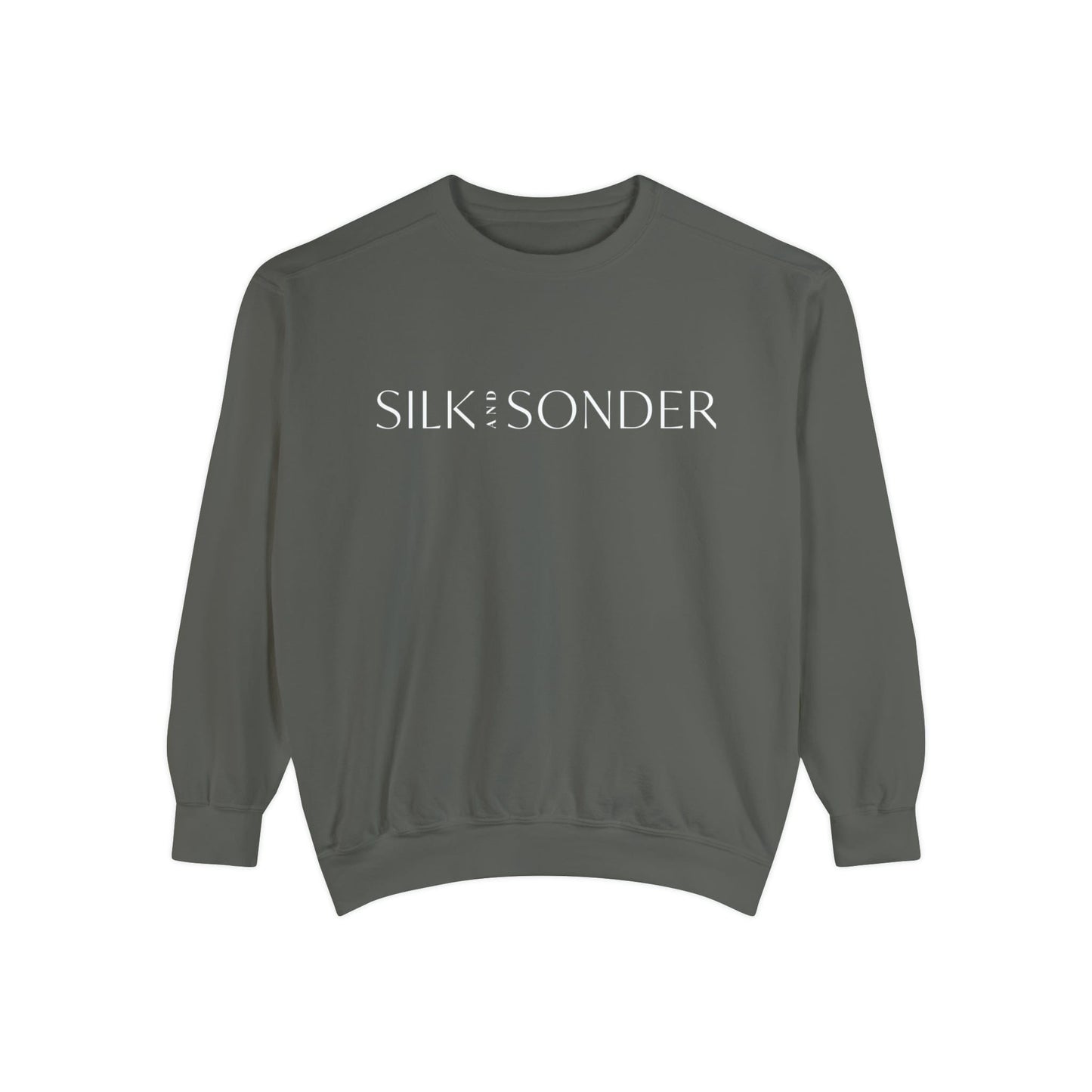 Printify Sweatshirt Pepper / S Silk + Sonder Sweatshirt