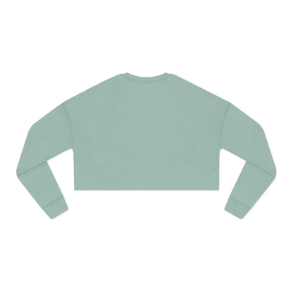 Printify Sweatshirt Silk + Sonder Logo Cropped Sweatshirt