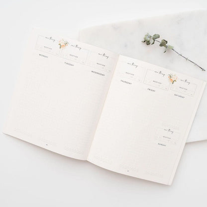 Silk + Sonder Copy of Dateless Self Care Planner