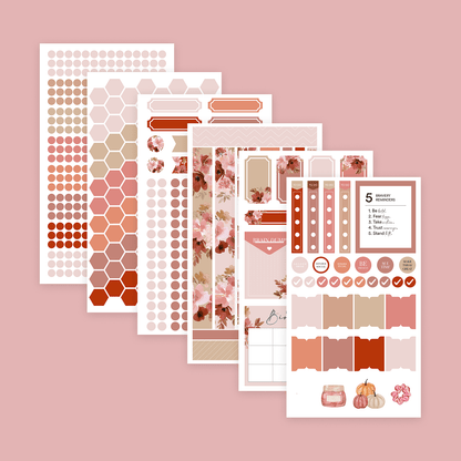 Silk + Sonder Digital Monthly Sticker Pack