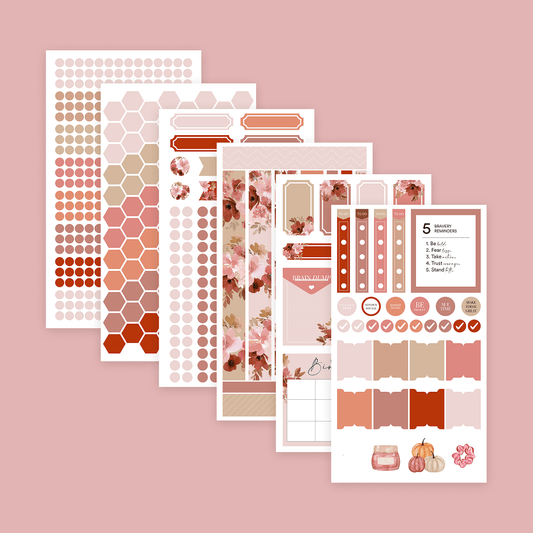 Silk + Sonder Digital Monthly Sticker Pack