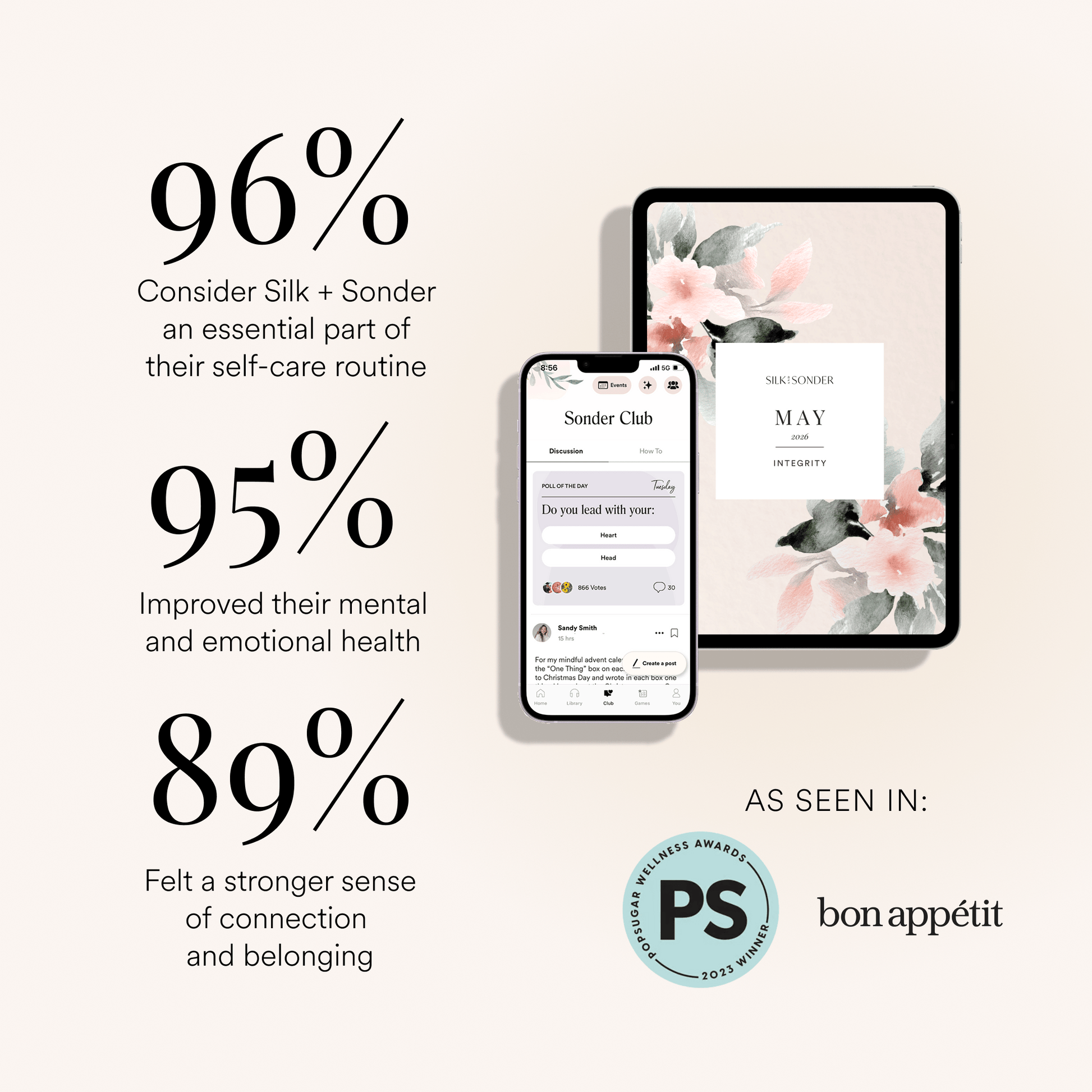 Silk + Sonder Digital Silk + Sonder Membership (1-Month Plan)