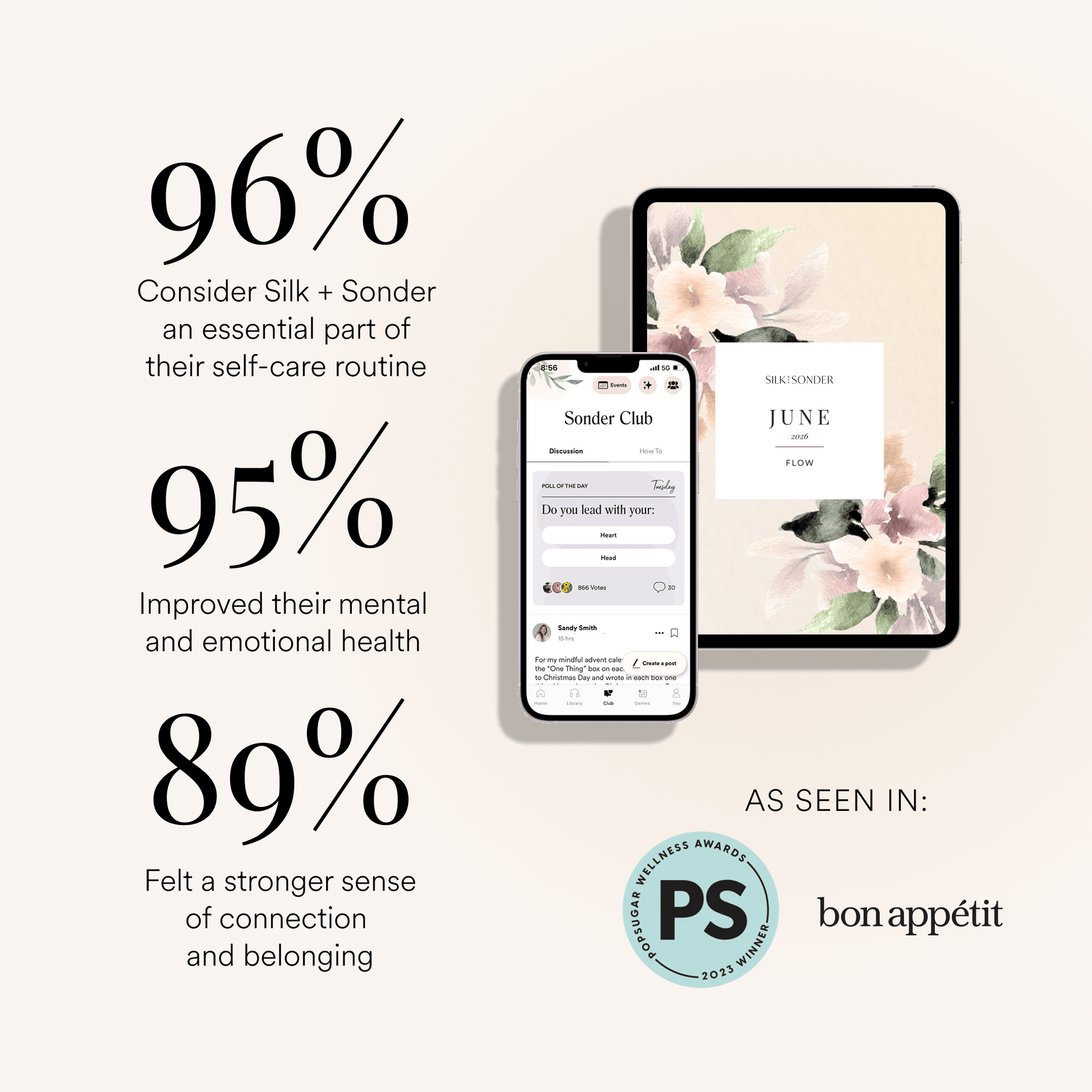 Silk + Sonder Digital Silk + Sonder Membership (1-Month Plan)