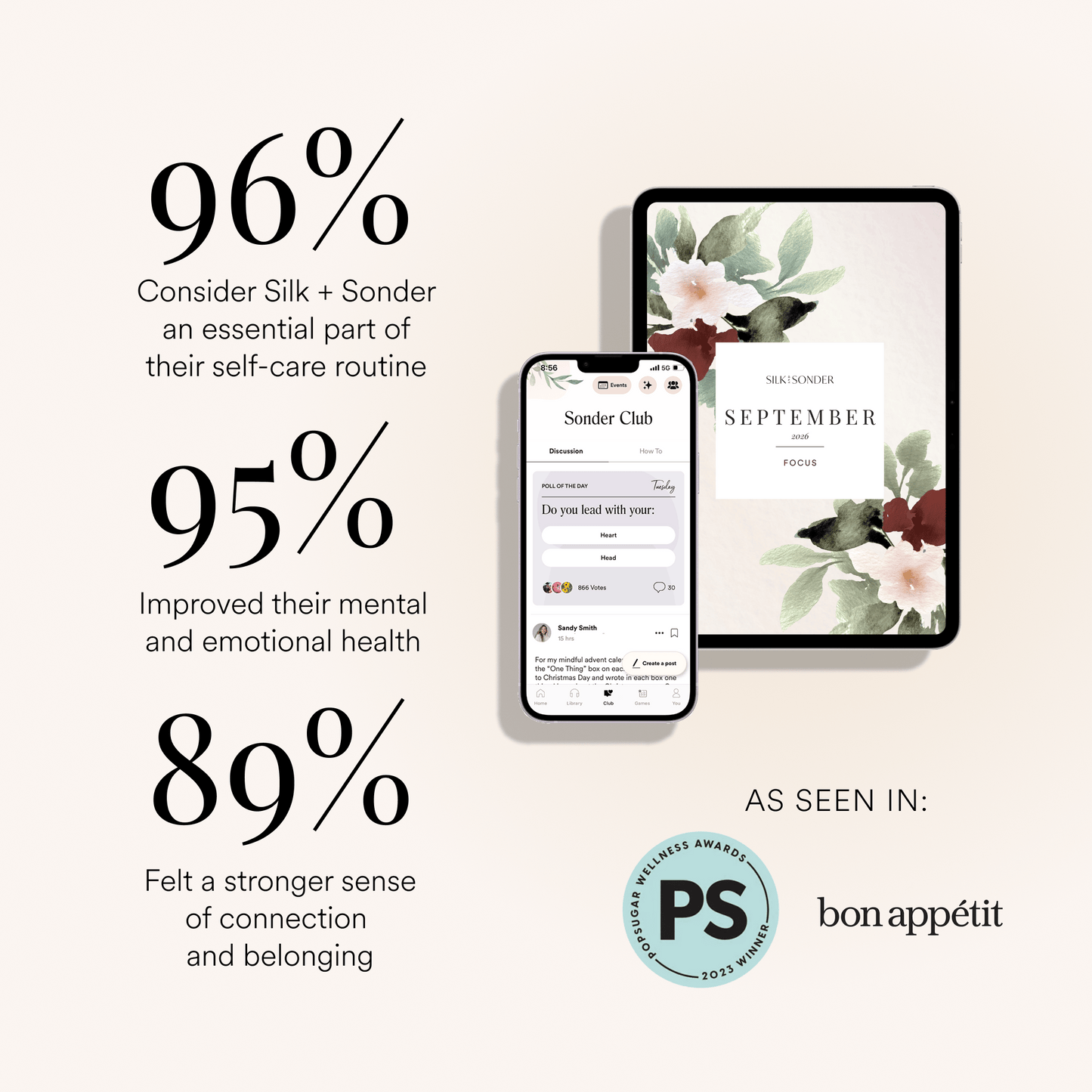 Silk + Sonder Digital Silk + Sonder Membership (1-Month Plan)