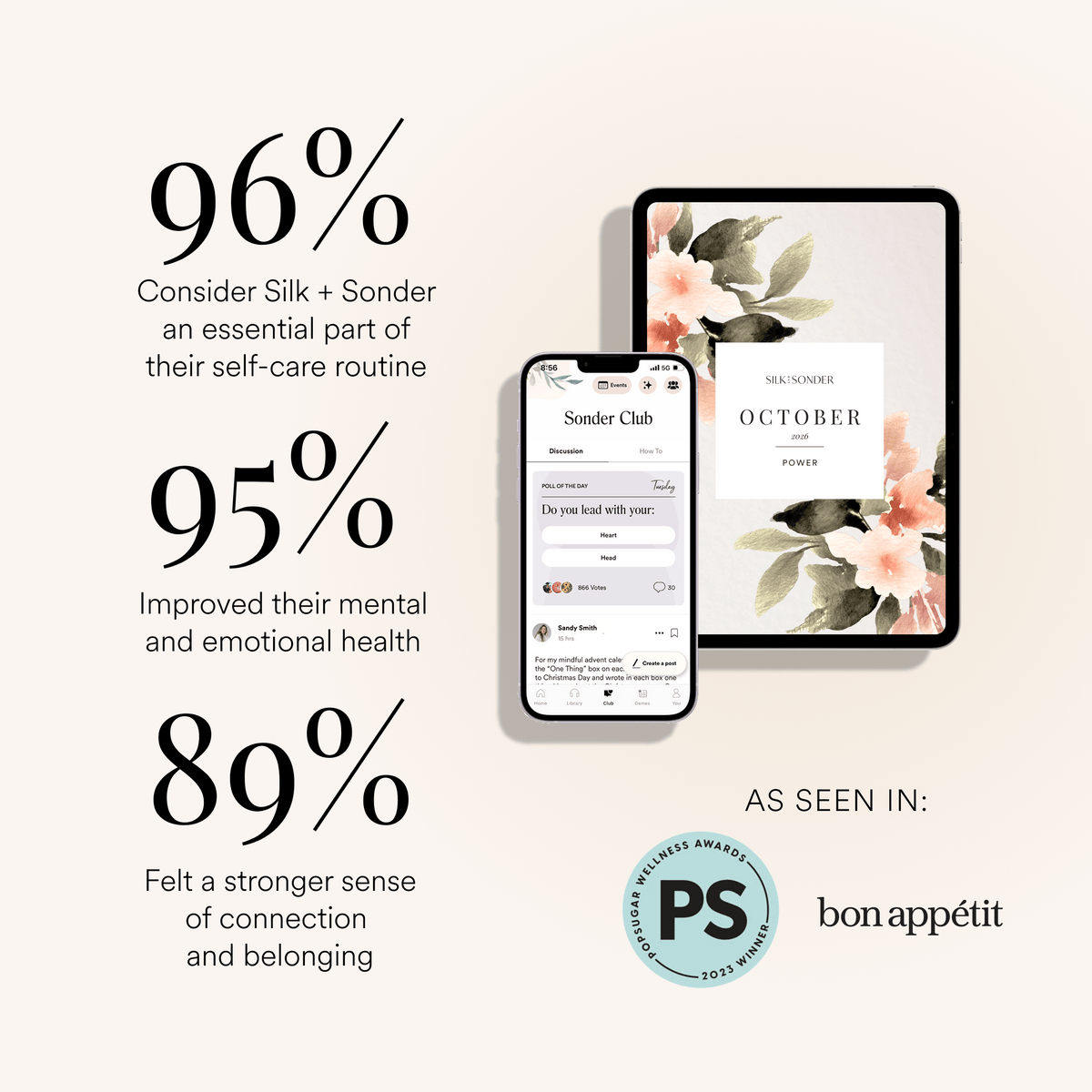 Silk + Sonder Digital Silk + Sonder Membership (1-Month Plan)
