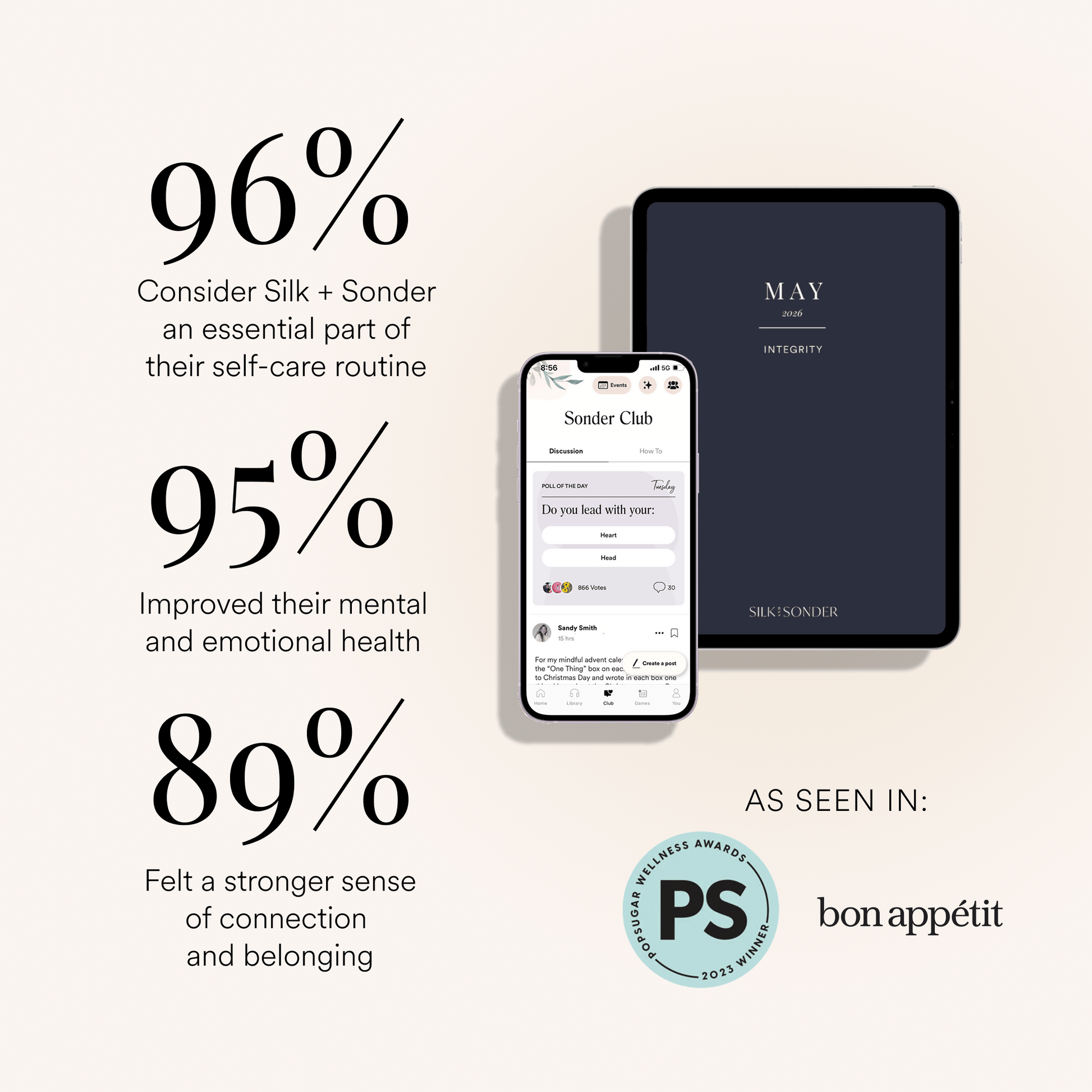 Silk + Sonder Digital Silk + Sonder Membership - Minimalist (12-Month)