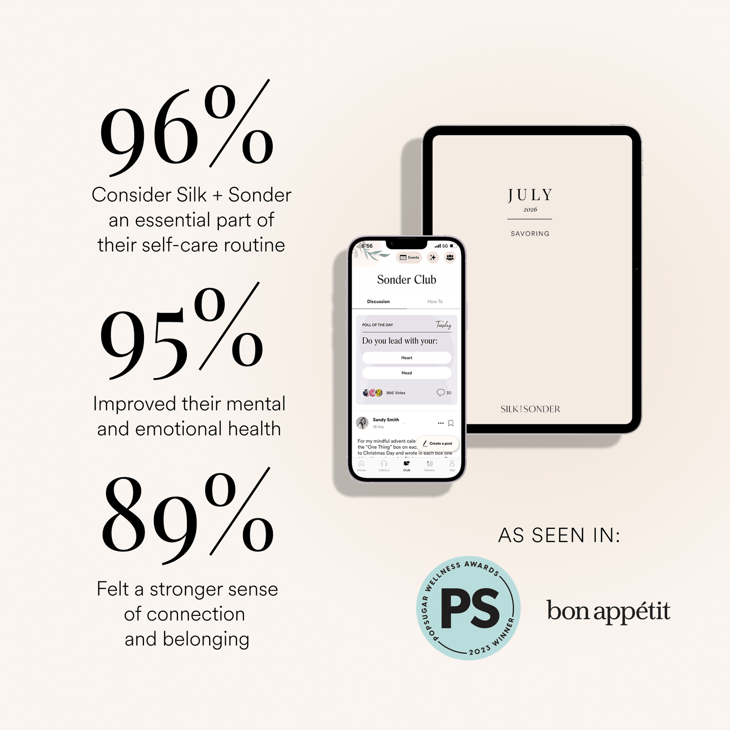 Silk + Sonder Digital Silk + Sonder Membership - Minimalist (12-Month)