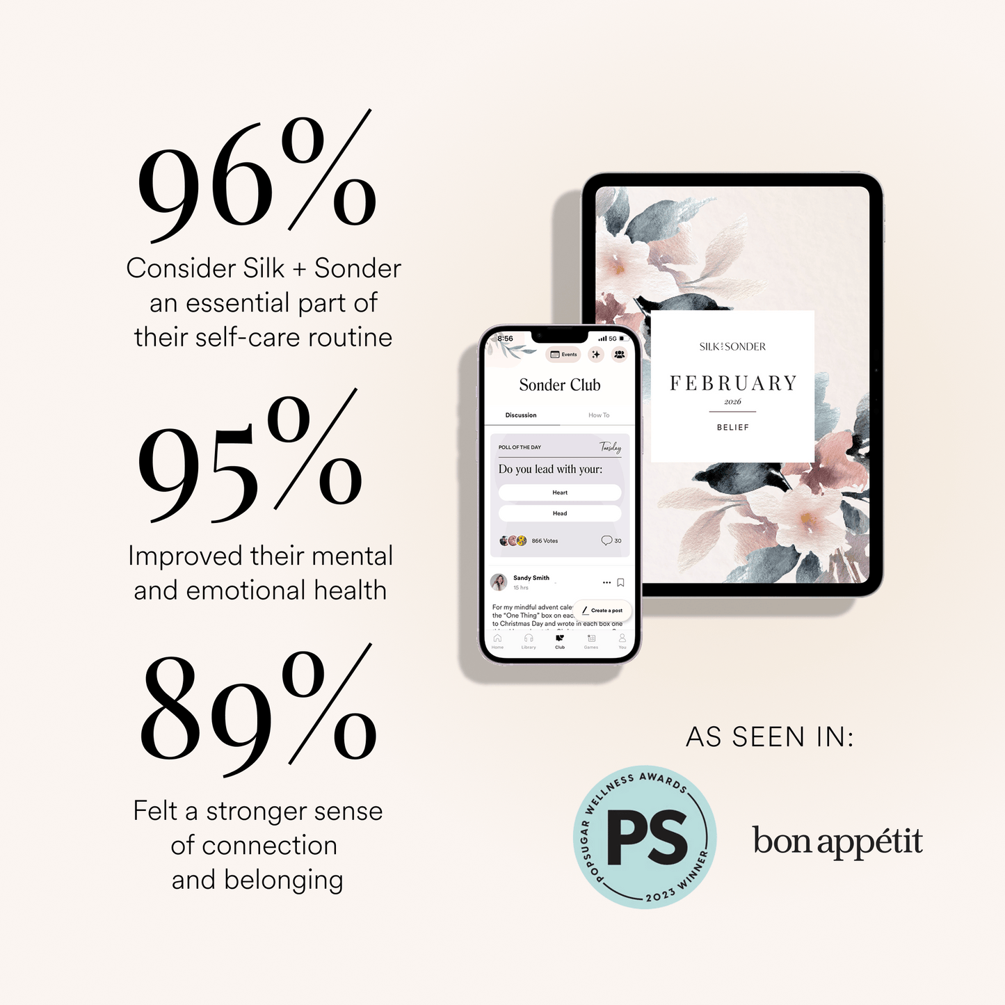 Silk + Sonder Digital Silk + Sonder Membership (Monthly)