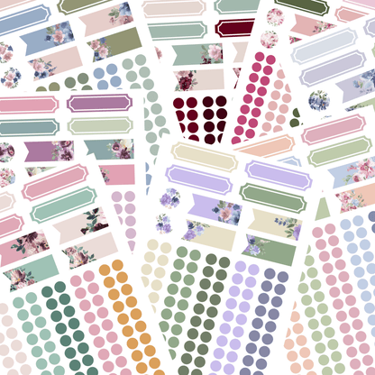 Silk + Sonder Flags & Labels Sticker Set