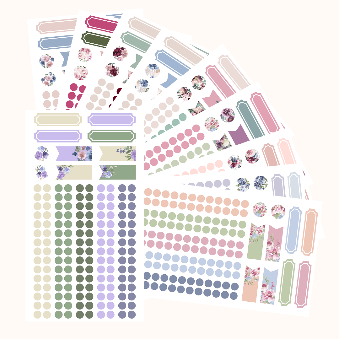 Silk + Sonder Flags & Labels Sticker Set