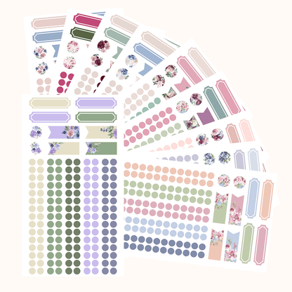 Silk + Sonder Flags & Labels Sticker Set