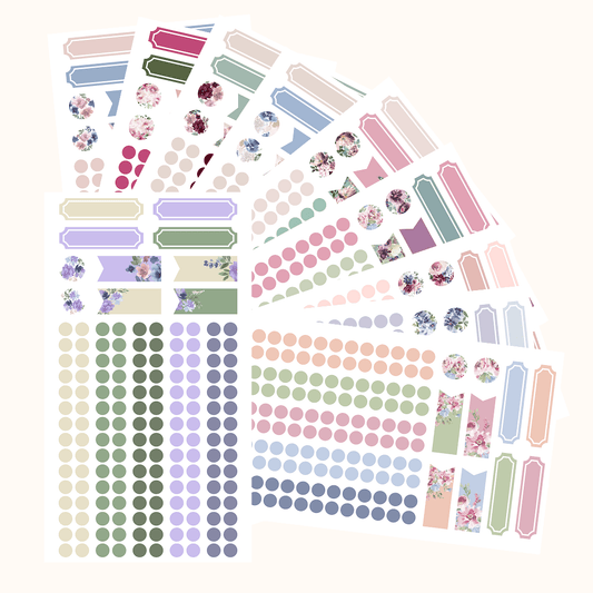 Silk + Sonder Flags & Labels Sticker Set