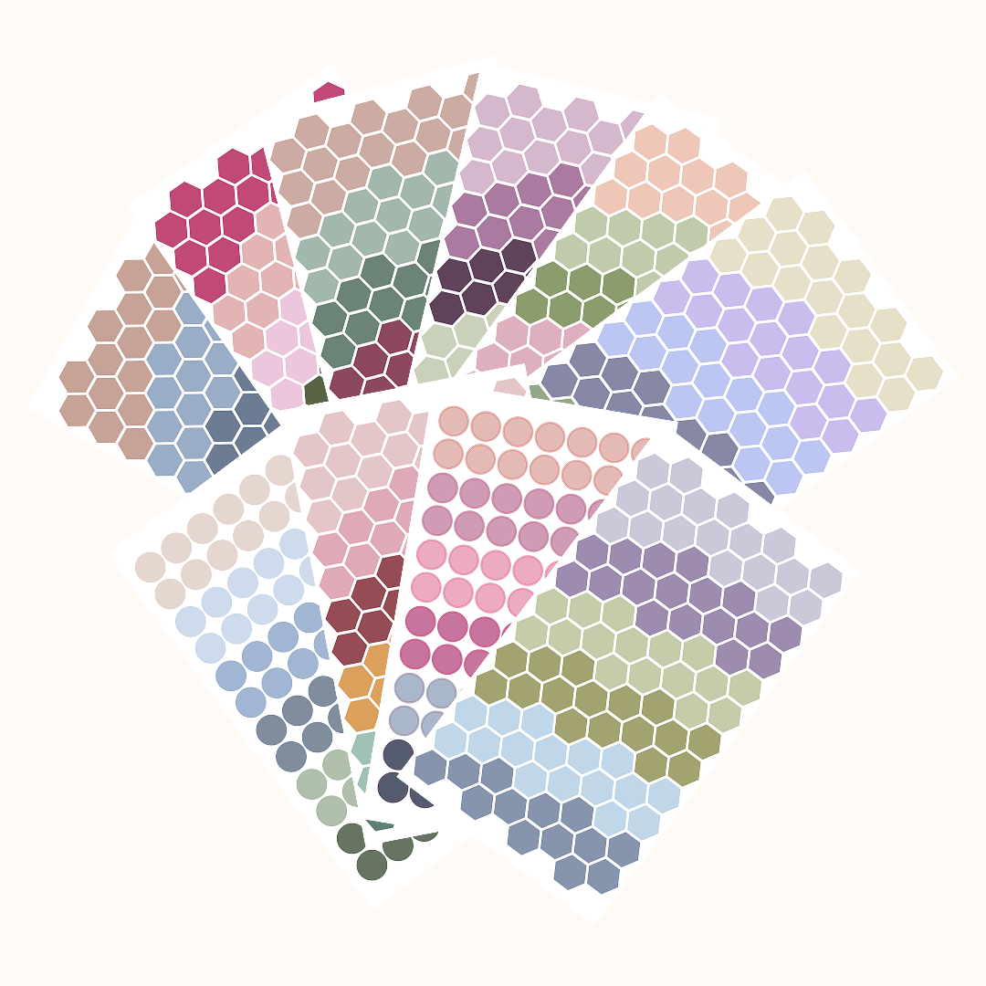 Silk + Sonder Habit Tracker Sticker Set