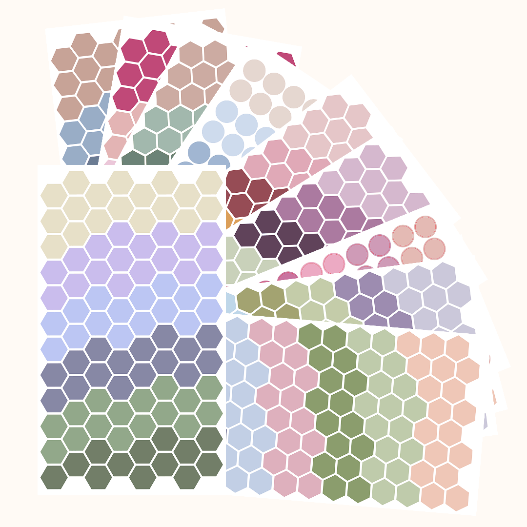 Silk + Sonder Habit Tracker Sticker Set