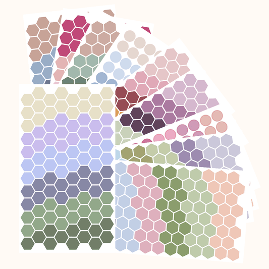 Silk + Sonder Habit Tracker Sticker Set