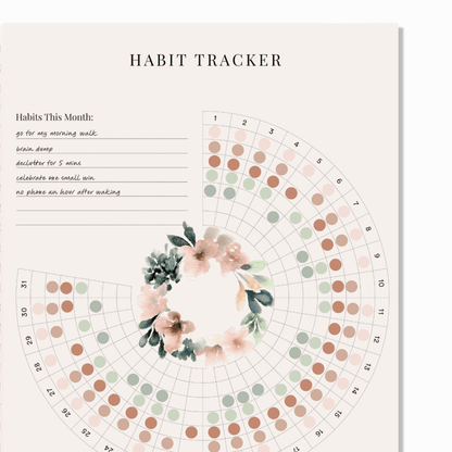 Silk + Sonder Habit Tracker Sticker Set
