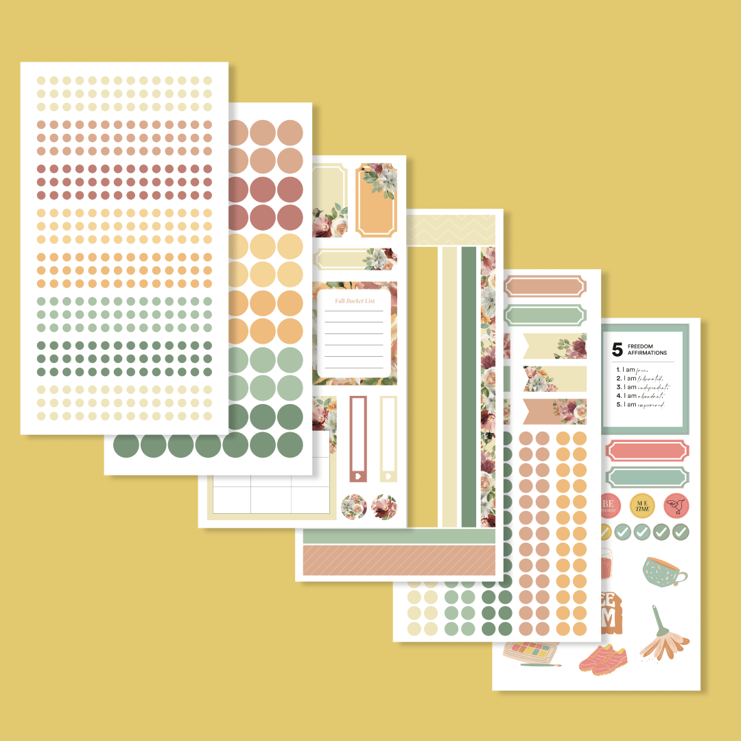Knowledge Stickers By The Sheet – Silk + Sonder