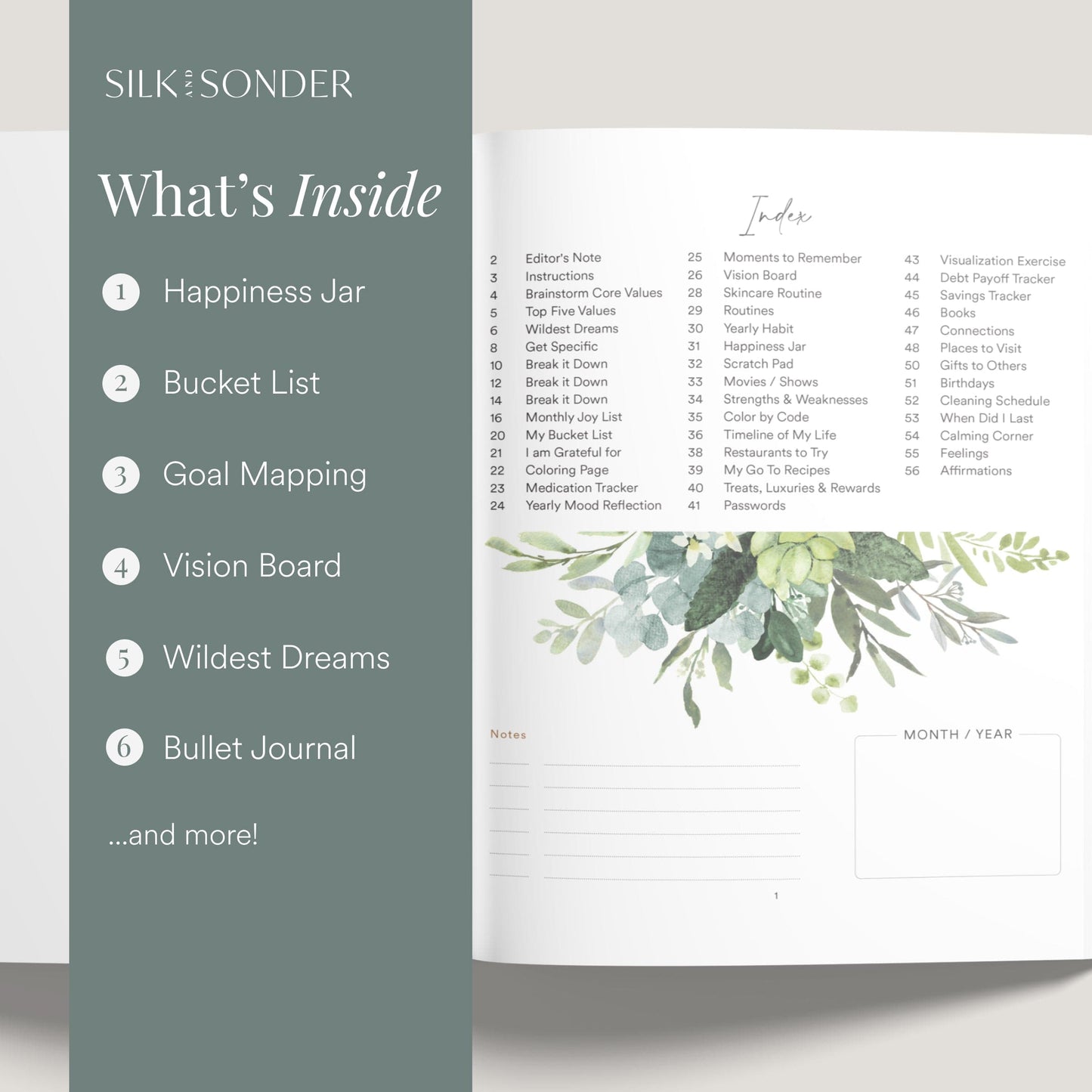 Silk + Sonder Life Workbook