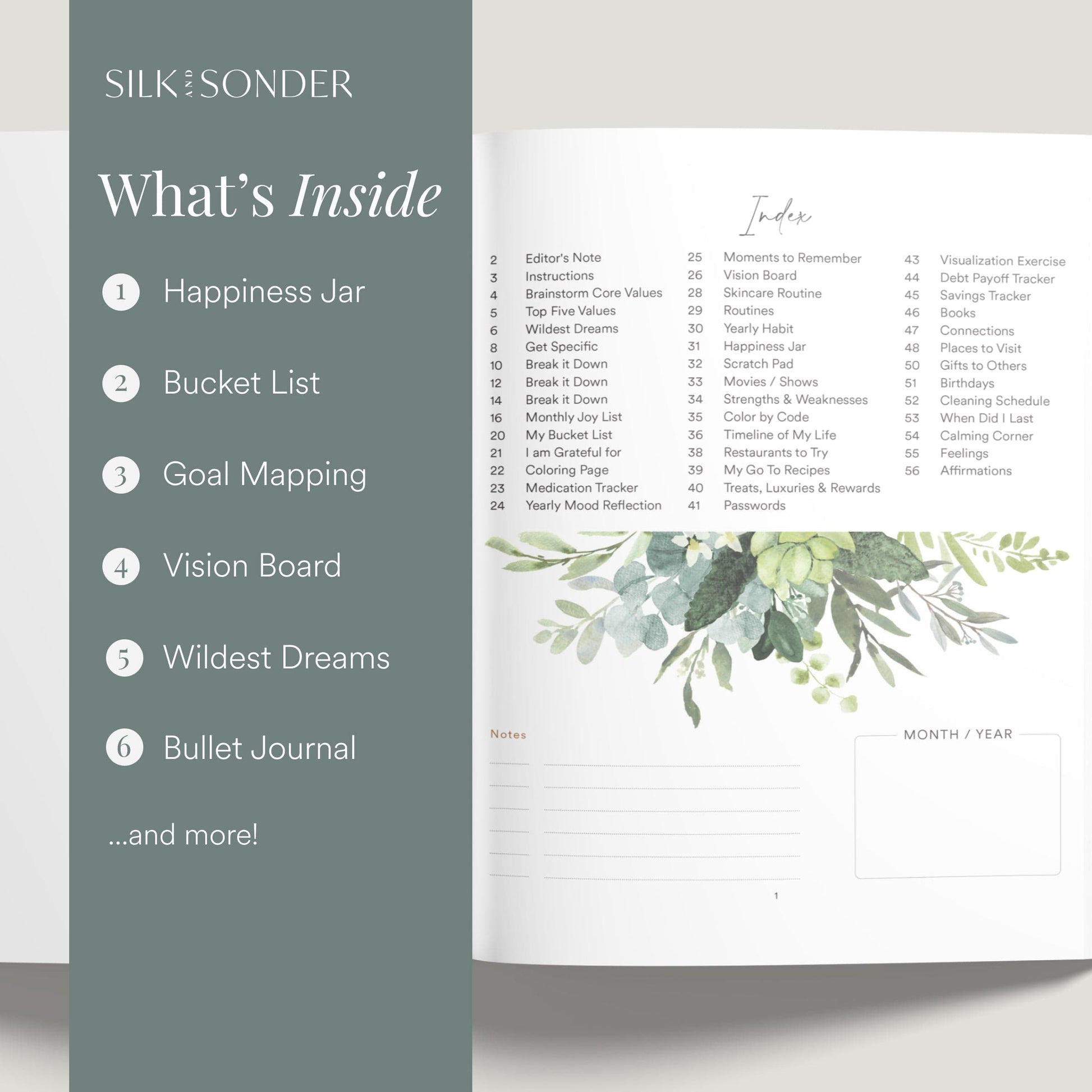 Silk + Sonder Life Workbook
