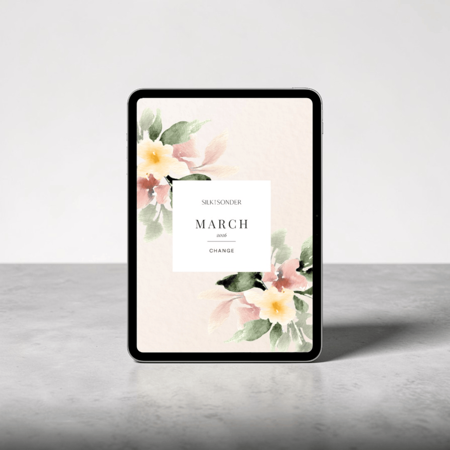 Silk + Sonder March: Digital Monthly Journal