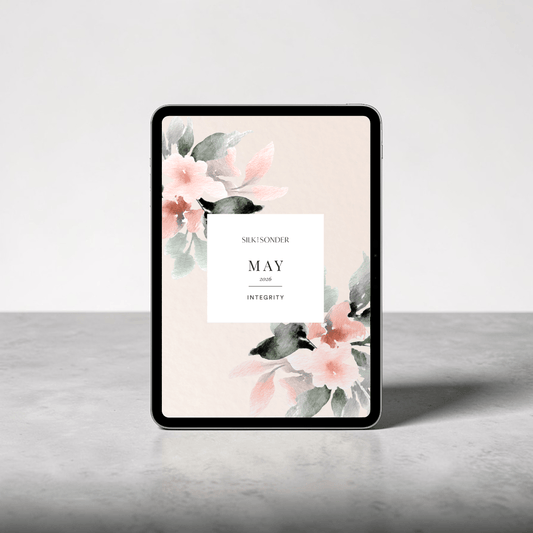 Silk + Sonder May: Digital Monthly Journal