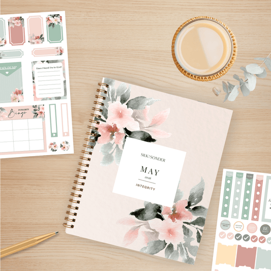 Silk + Sonder May Journal + Sticker Pack Bundle