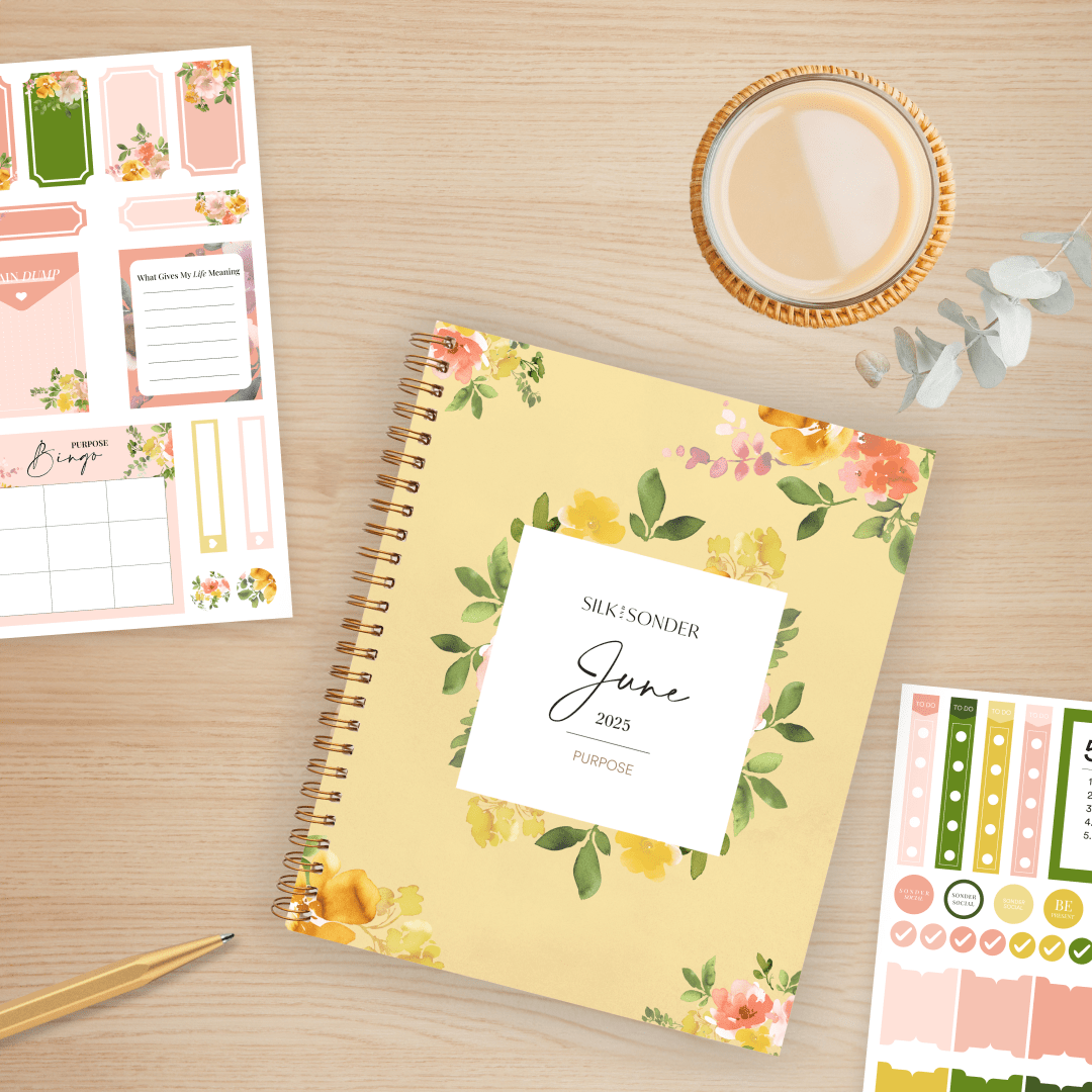 Silk + Sonder Monthly Sticker Pack