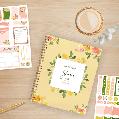 Silk + Sonder Monthly Sticker Pack