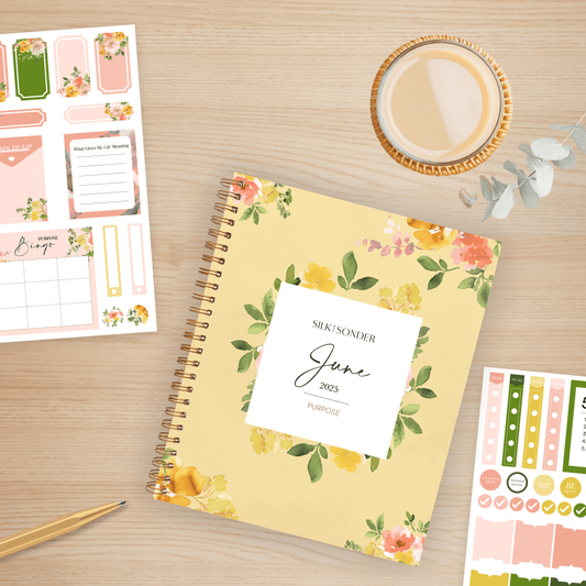 Silk + Sonder Monthly Sticker Pack