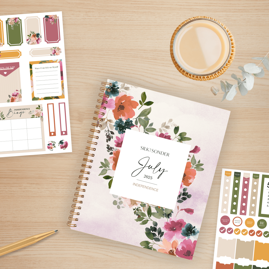 Silk + Sonder Monthly Sticker Pack