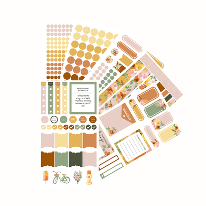 Silk + Sonder Monthly Sticker Pack