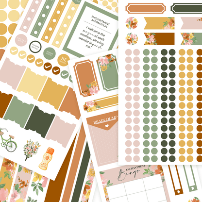 Silk + Sonder Monthly Sticker Pack