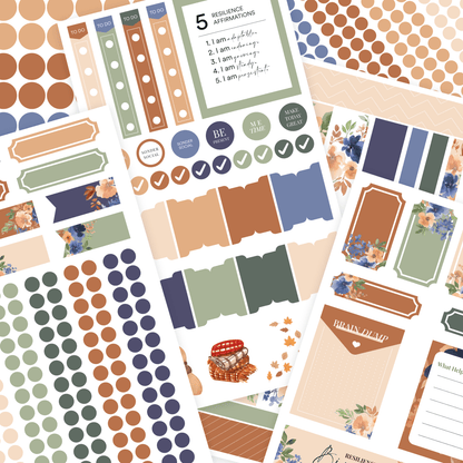 Silk + Sonder Monthly Sticker Pack
