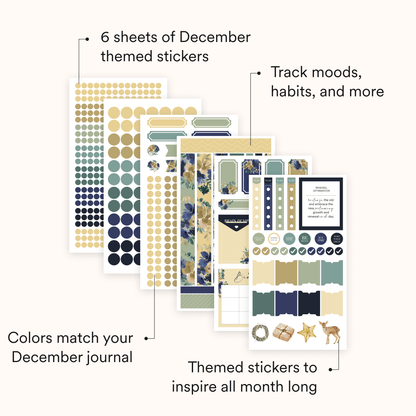 Silk + Sonder Monthly Sticker Pack