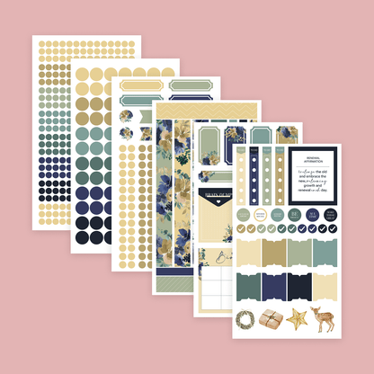 Silk + Sonder Monthly Sticker Pack
