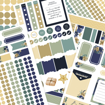 Silk + Sonder Monthly Sticker Pack